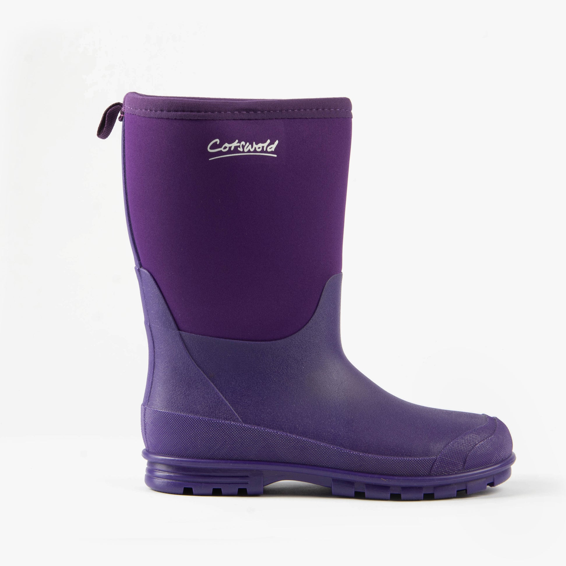 Cotswold HILLY NEOPRENE Girls Wellington Boots Purple