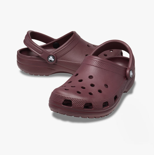 Crocs 10001-6WD CLASSIC Womens Clogs Dark Cherry