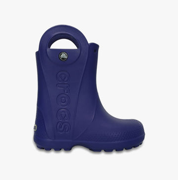 Crocs 12803-4O5 HANDLE IT RAIN BOOT Kids Wellies Cerulean Blue