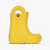 Crocs 12803-730 HANDLE IT RAIN BOOT Kids Wellies Yellow