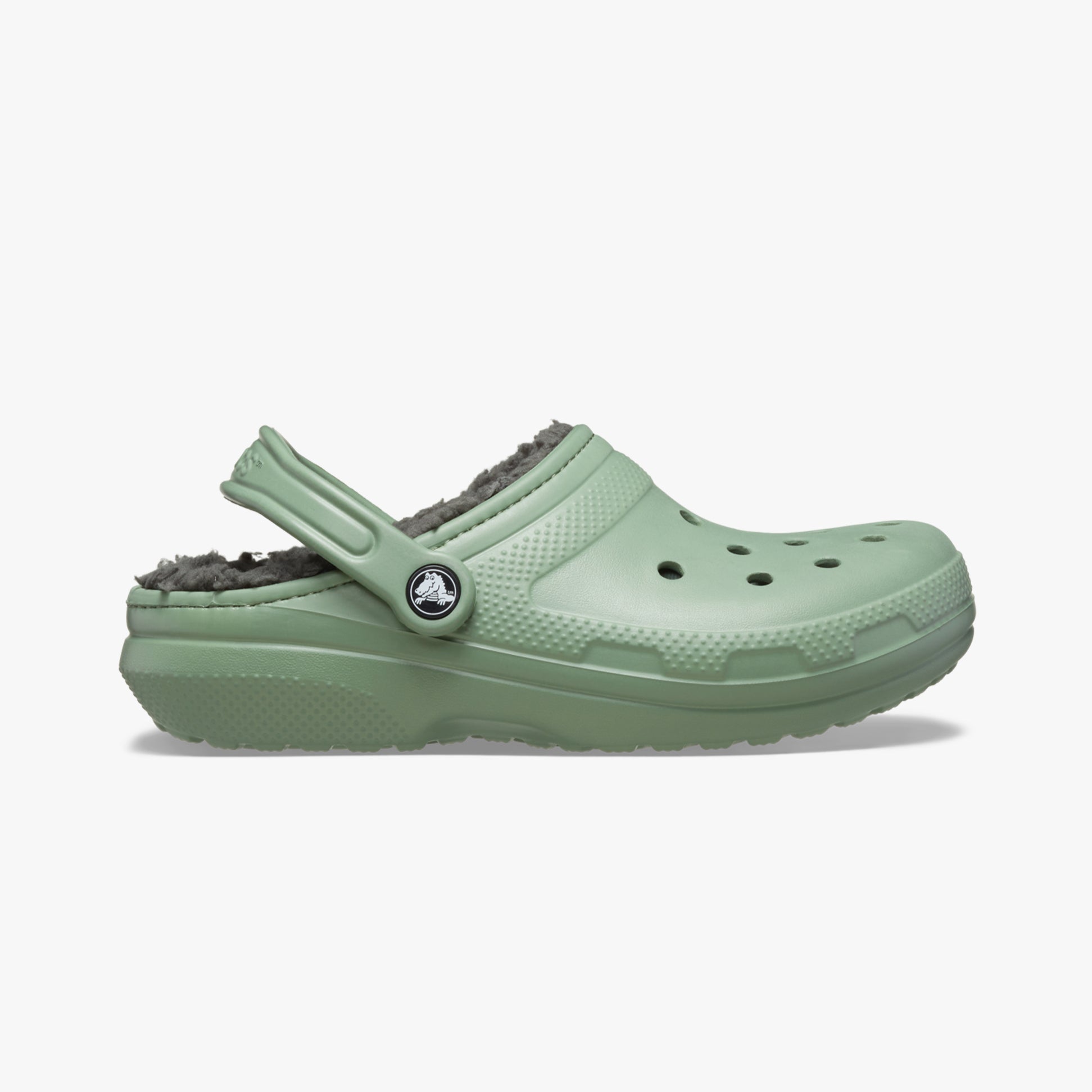 Crocs 203591-3WP CLASSIC LINED Unisex Clogs Moss/Multi
