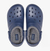 Crocs 203591-459 CLASSIC LINED Unisex Clogs Navy/Charcoal