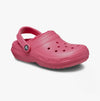 Crocs 203591-6VZ CLASSIC LINED Womens Clogs Hyper Pink