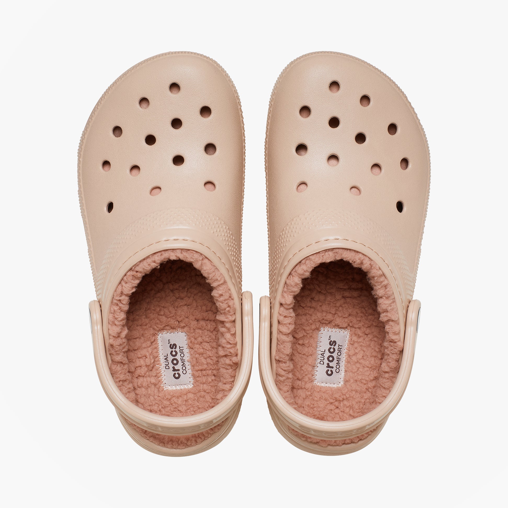 Crocs CLASSIC LINED Unisex Adults Clog Pink Caramel