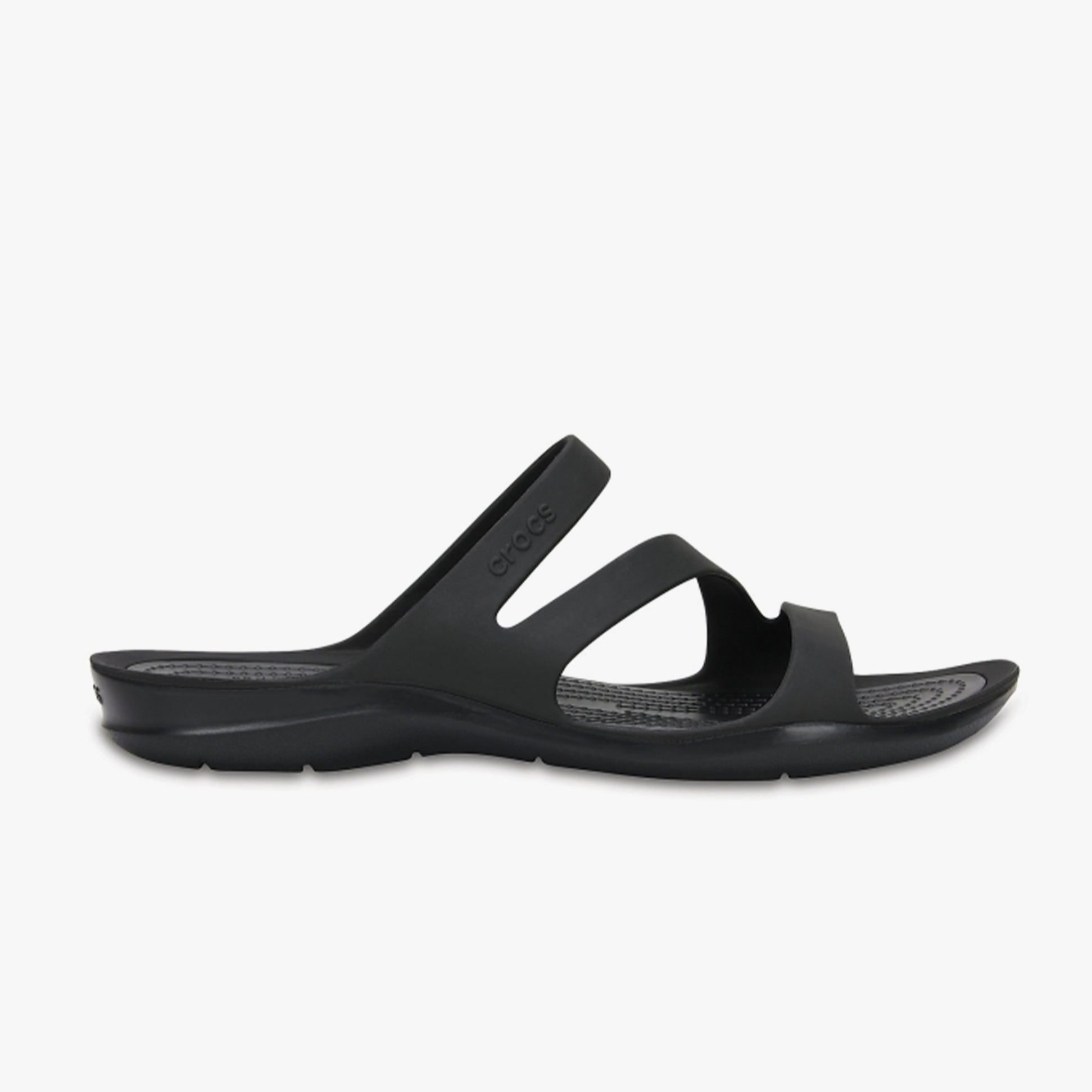 Crocs 203998-060 SWIFTWATER SANDAL Womens Sandals Black