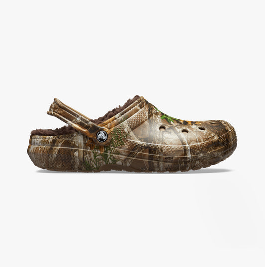 Crocs 205377-280 CLASSIC REALTREE Unisex Clogs Chocolate/Chocolate