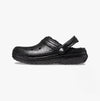 Crocs 205842-001 CLASSIC GLITTER LINED Womens Clogs Black