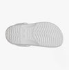 205942-0IC CLASSIC GLITTER LINED Womens Clogs Silver Glitter