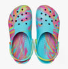Crocs 206867-4NQ CLASSIC MARBLED Womens Clogs Neptune/Multi