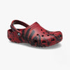 Crocs 206867-6EO CLASSIC MARBLED Womens Clogs Pepper/Black