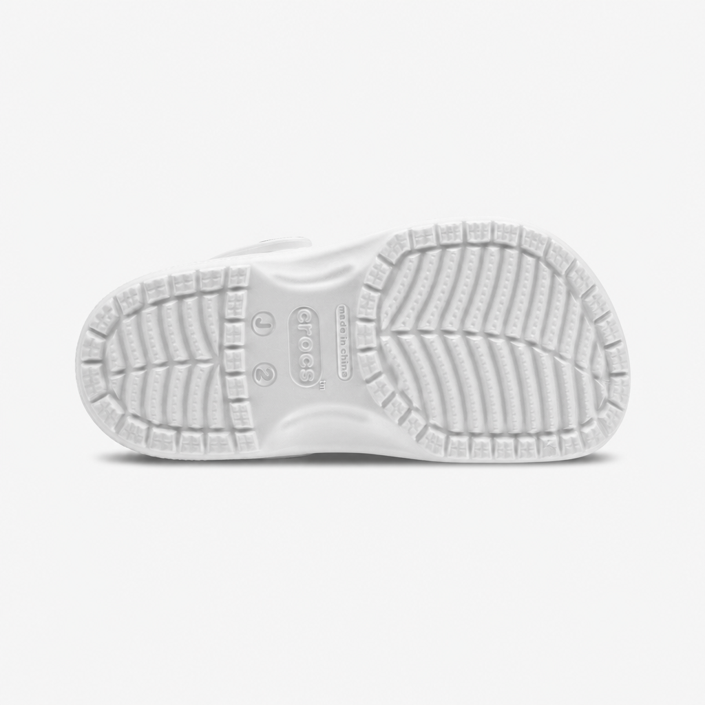 Crocs 206991-100 CLASSIC KIDS Clogs White
