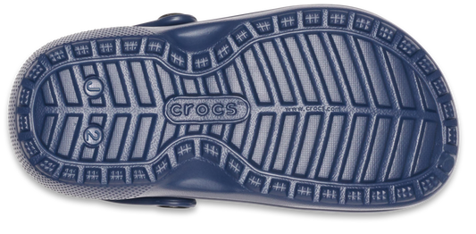 Crocs 207010-459 CLASSIC LINED Kids Clogs Navy/Charcoal