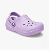 Crocs 207010-5PR CLASSIC LINED Kids Clogs Orchid