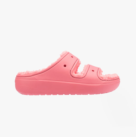 207446-6XF CLASSIC COZZZY Womens Sliders Hot Blush