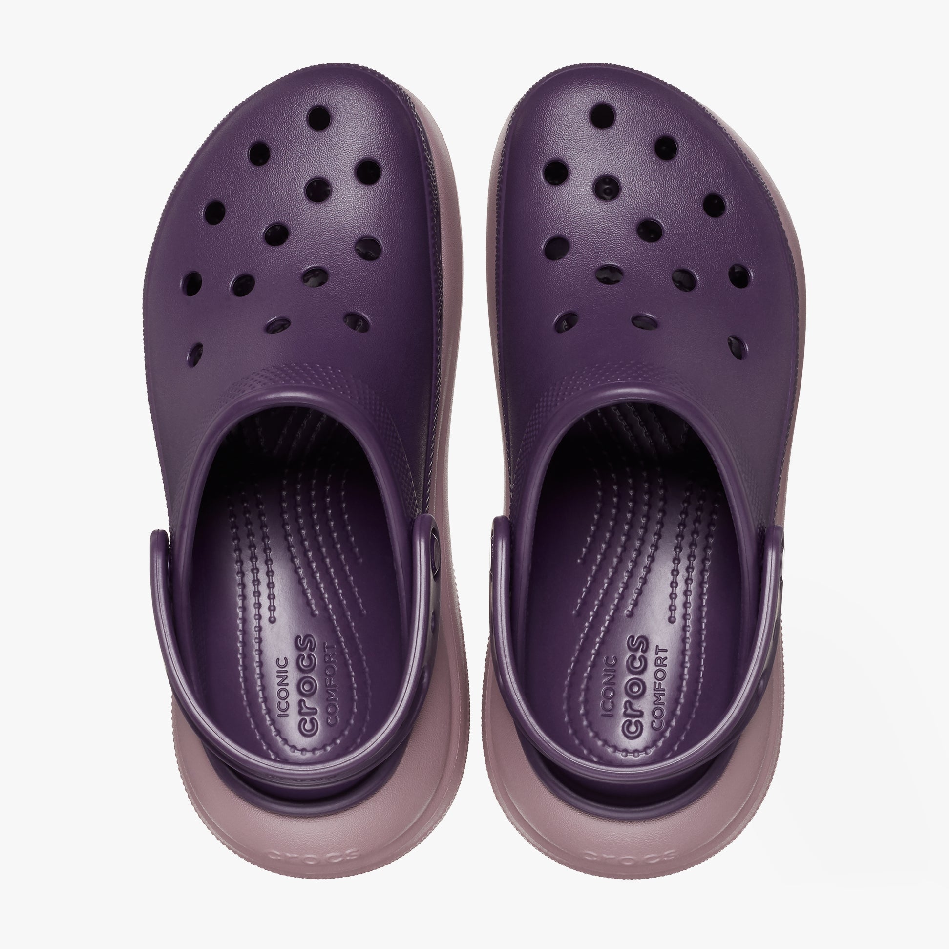Crocs 207521-5AT CLASSIC CRUSH Womens Clogs Dark Iris/Multi