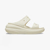 Crocs 207670-2Y2 CRUSH SANDAL Womens Platform Sliders Bone