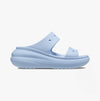 Crocs 207670-4NS CRUSH SANDAL Womens Platform Sliders Blue Calcite