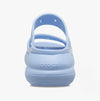 Crocs 207670-4NS CRUSH SANDAL Womens Platform Sliders Blue Calcite