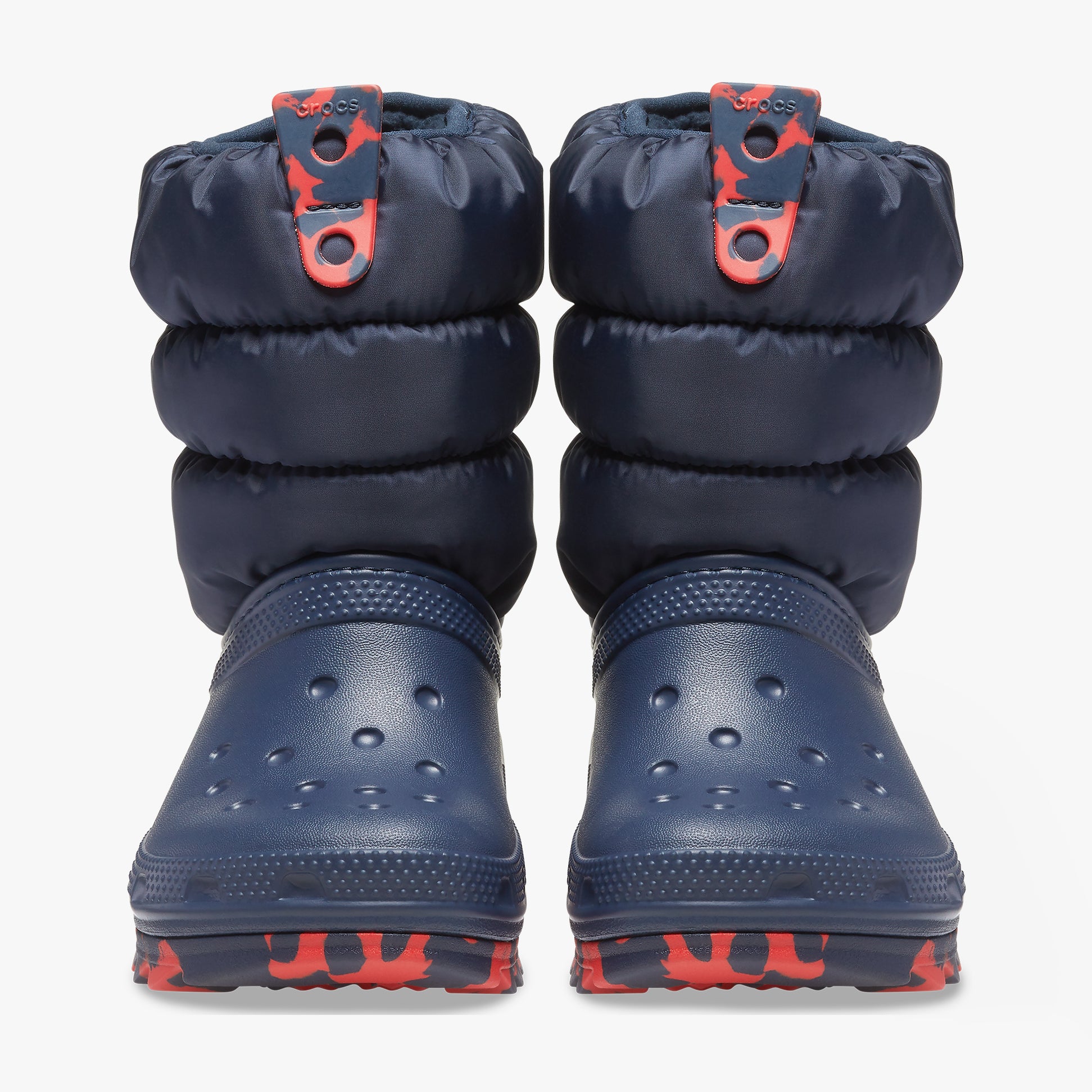 Crocs 207684-410 CLASSIC NEO PUFF Kids Boots Navy