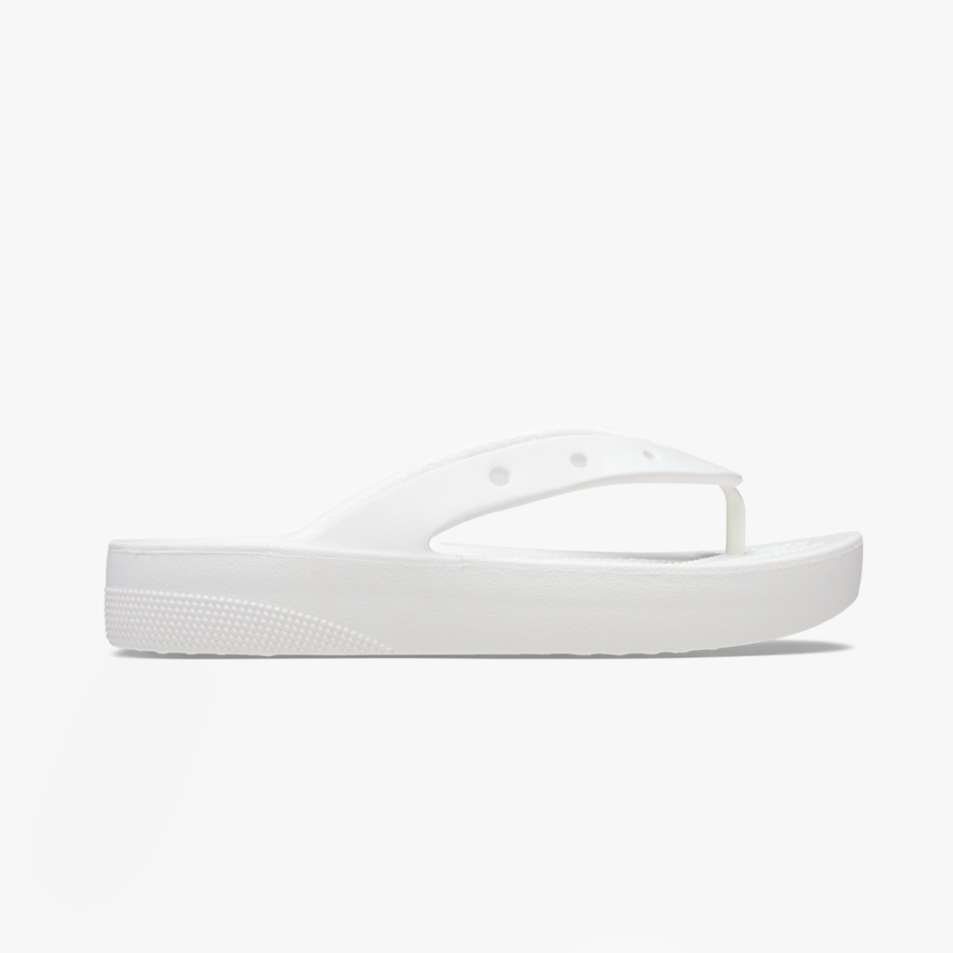 Crocs 207714-100 CLASSIC PLATFORM FLIP Womens Flip-Flops White