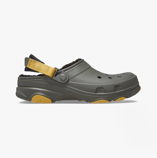 Crocs 207936-3J5 ALL TERRAIN LINED Unisex Clogs Dusty Olive