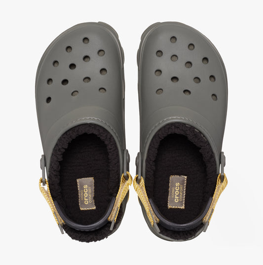 Crocs 207936-3J5 ALL TERRAIN LINED Unisex Clogs Dusty Olive