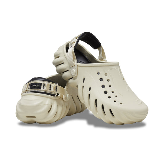 207937-2YJ ECHO Mens Clogs Bone/Black