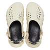 207937-2YJ ECHO Mens Clogs Bone/Black