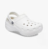 Crocs 207938-100 CLASSIC PLATFORM LINED Womens Clogs White