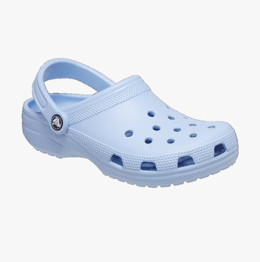 Crocs 207938-4NS CLASSIC PLATFORM LINED Womens Clogs Blue Calcite