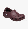 Crocs 207938-6WD CLASSIC PLATFORM LINED Womens Clogs Dark Cherry