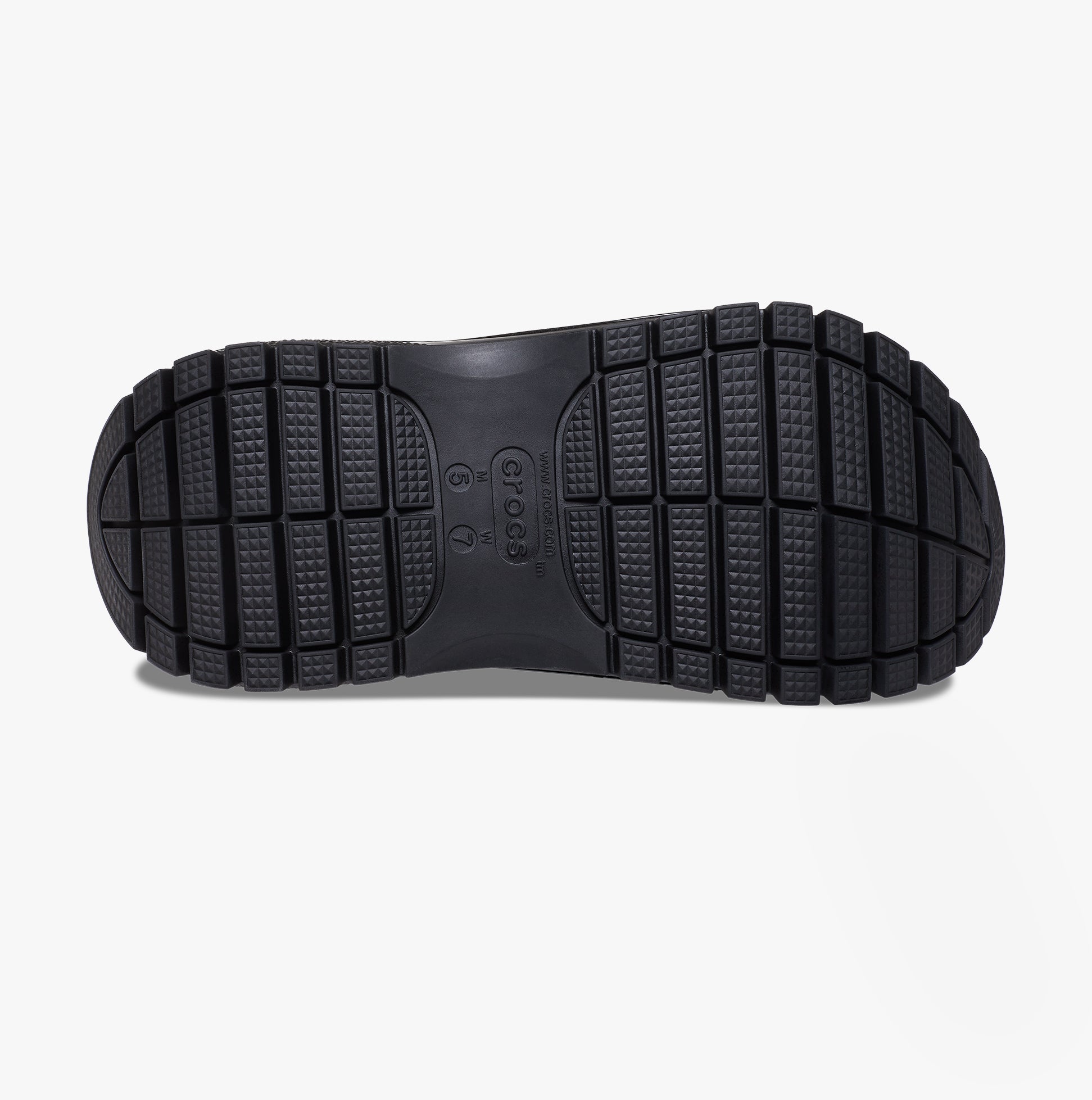 Crocs 207988-001 MEGA CRUSH Womens Clogs Black