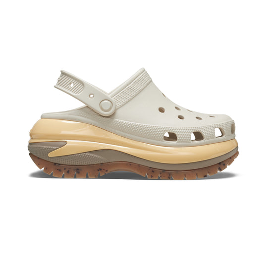 Crocs MEGA CRUSH Unisex Clogs Almond Tint/Multi