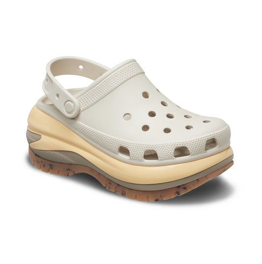 Crocs MEGA CRUSH Unisex Clogs Almond Tint/Multi