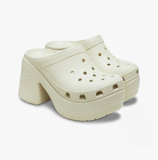 Crocs 208547-2Y2 SIREN CLOG Womens Clogs Bone