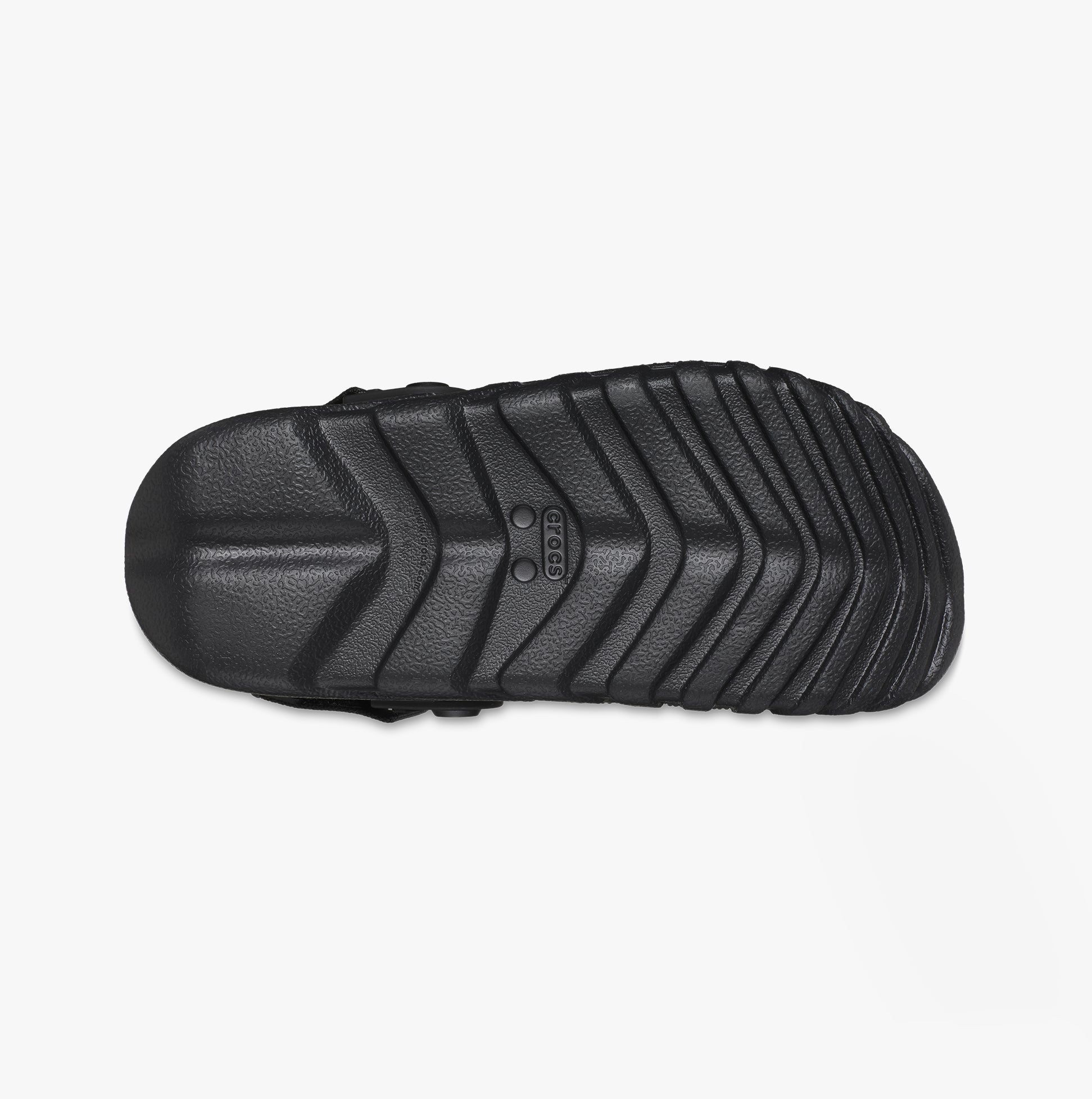 Crocs 208776-001 DUET MAX II Unisex Clogs Black