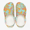 Crocs 208940-6WA CLASSIC ISLAND ESCAPE Womens Clogs Hyper Pink/Multi