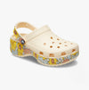 Crocs 208962-1FR CLASSIC PLATFORM RETRO Womens Clogs Vanilla/Multi