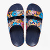 Crocs 208975-4HQ CLASSIC RETRO Womens Sandals Navy/Multi