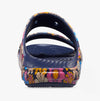 Crocs 208975-4HQ CLASSIC RETRO Womens Sandals Navy/Multi