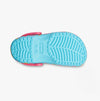 Crocs 209039-6WA CLASSIC ISLAND ESCAPE Girls Clogs Hyper Pink/Multi