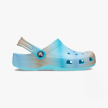 Crocs 209041-4NQ CLASSIC COLOR DIP Kids Clogs Neptune/Multi