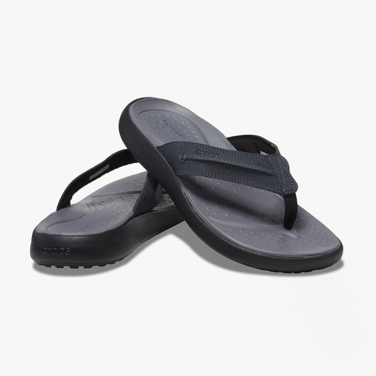 Crocs YUKON VISTA II LR Mens Flip-Flops Black