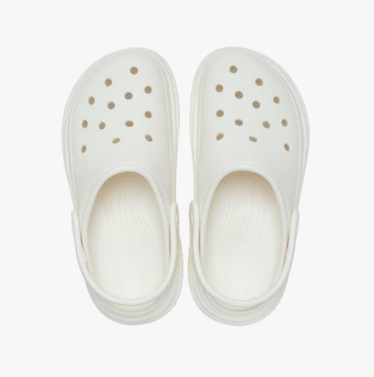 Crocs 209347-0WV STOMP CLOG Womens Clogs Chalk