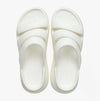 Crocs 209842-0WV MEGA CRUSH TRIPLE STRAP Womens Sliders Chalk