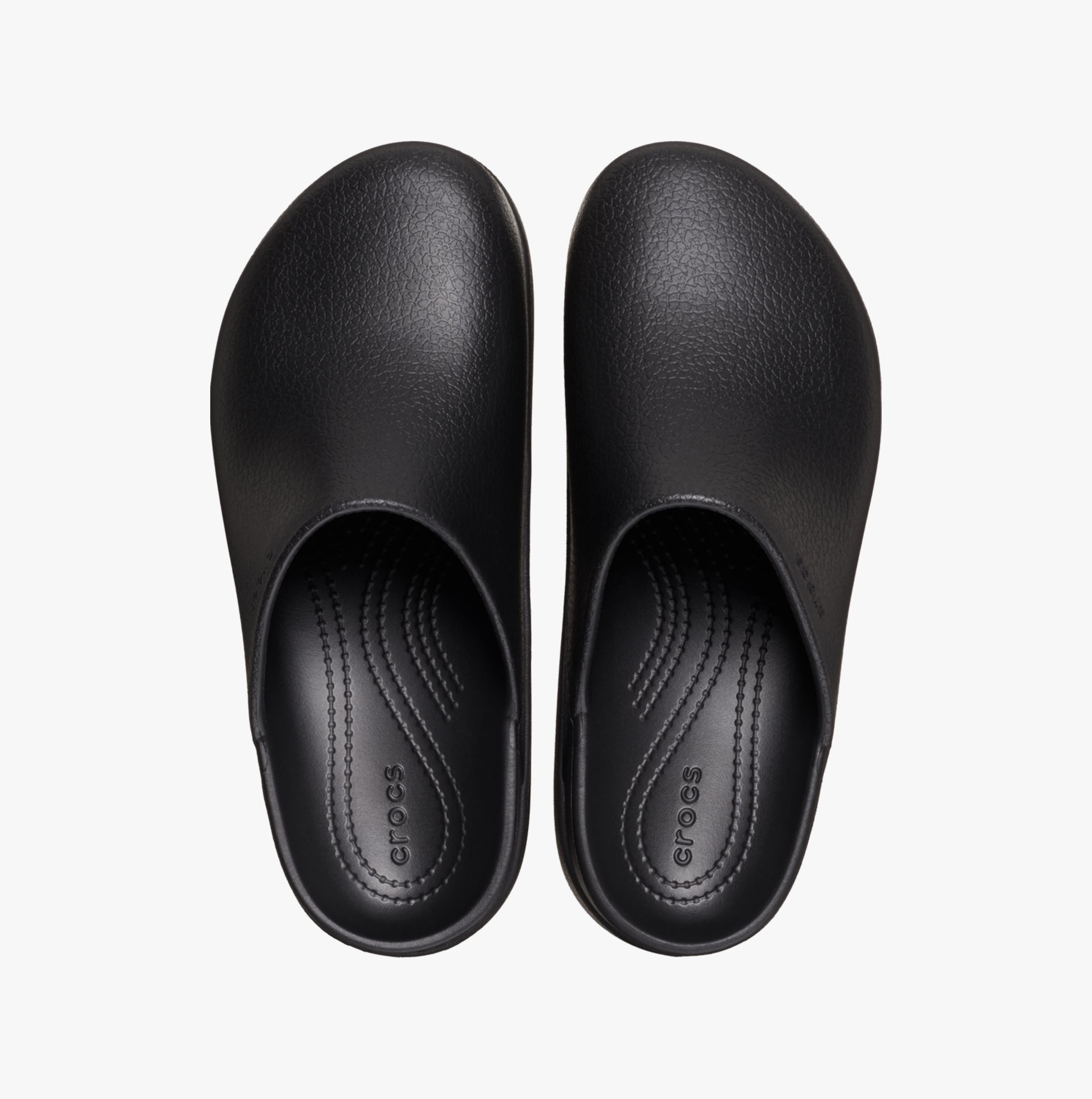 Crocs 209869-001 DYLAN PLATFORM Womens Clogs Black