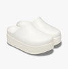Crocs 209869-0WV DYLAN PLATFORM Womens Clogs Chalk