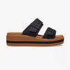 209978-001 BROOKLYN WOVEN BUCKLE Womens Sandals Black