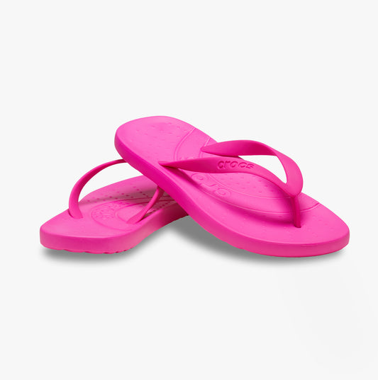 210089-6TW Womens Flip Flops Pink Crush