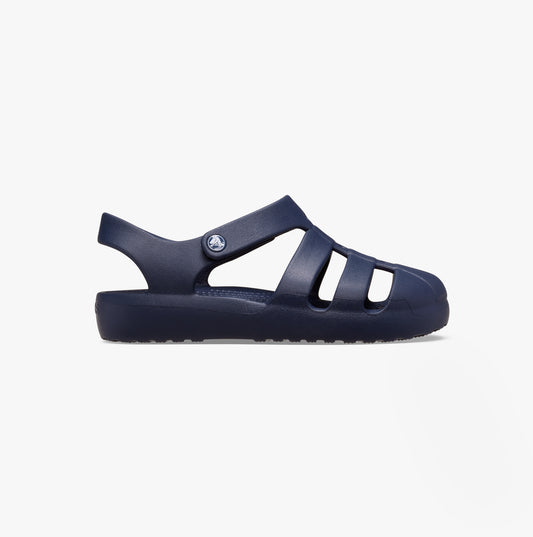 210625-410 CLASSIC FISHERMAN Unisex Kids Sandals Navy